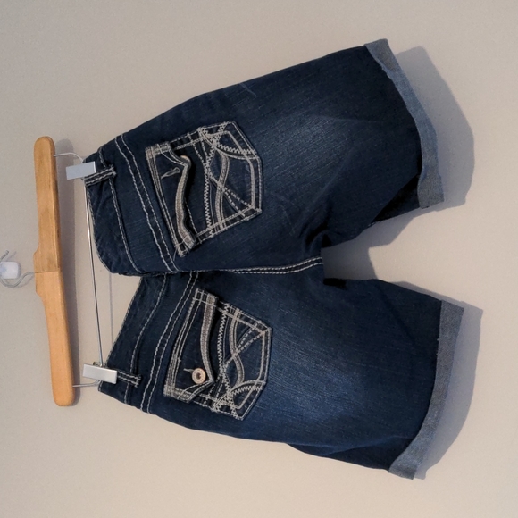 Maurice denim Bermuda shorts, 5/6 - Picture 2 of 4